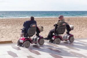 Can Mobility Scooters Go on Sand