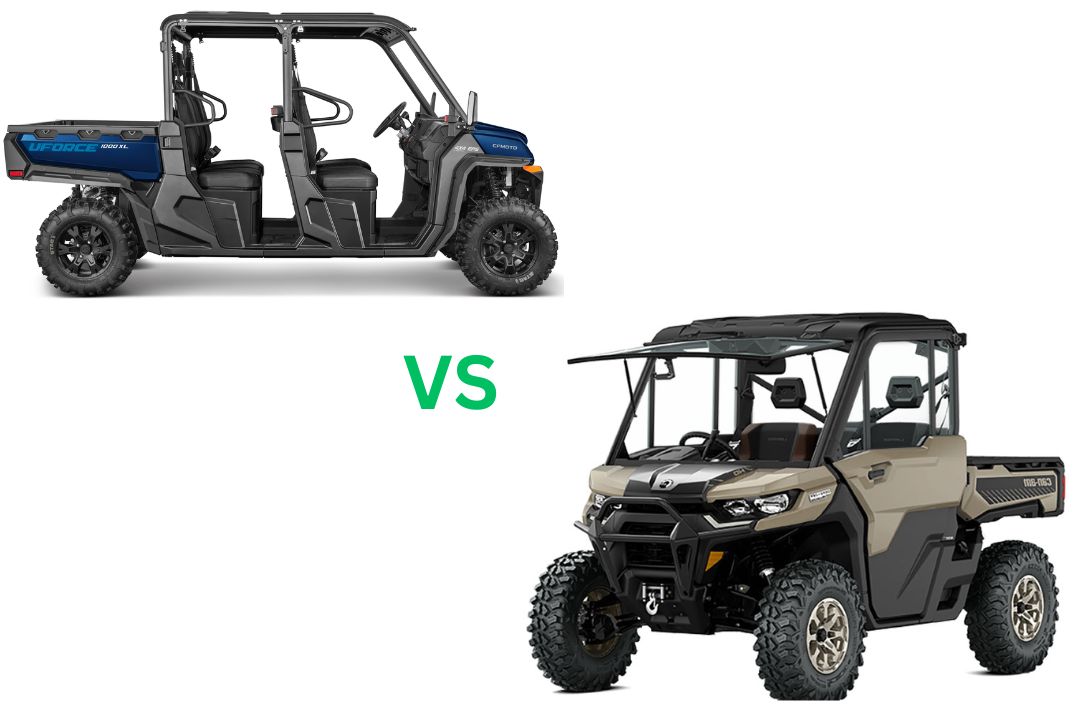 Cfmoto Uforce 1000 vs Can Am Defender: (Which Is Best!)