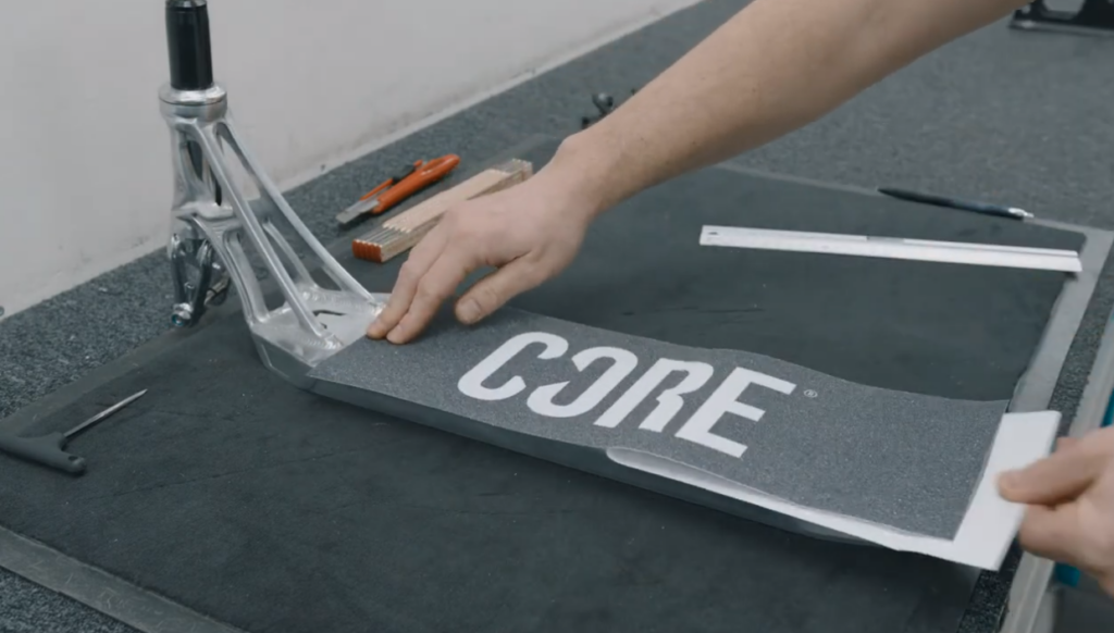 How To Put New Grip Tape On A Scooter